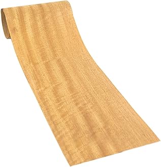 Tigerwood Veneer Sheets - 7x98 Inch, Perfect for DIY Woodworking, Crafts and Furniture,Home Decor
