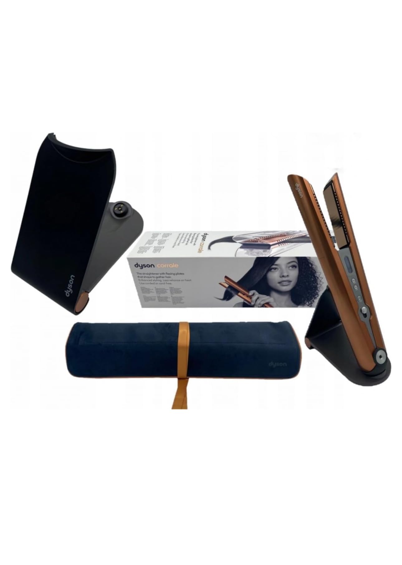 Corrale Cordless Hair Straightener (Bright Copper) - International Version