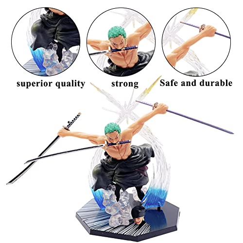 Hilloly One Piece Figure di Roronoa Zoro, 1 PCS