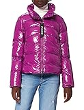 chaqueta fucsia para mujer pinko; Pinko Mirco 1 Plumón Largo para Mujer, W48_Fucsia Festival, 40