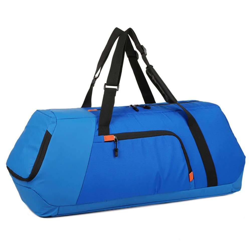 Badminton Bag with Shoe Compartment, Waterproof Oxford Cloth Tennis Backpack Players, 80 x 30 x 20 cm