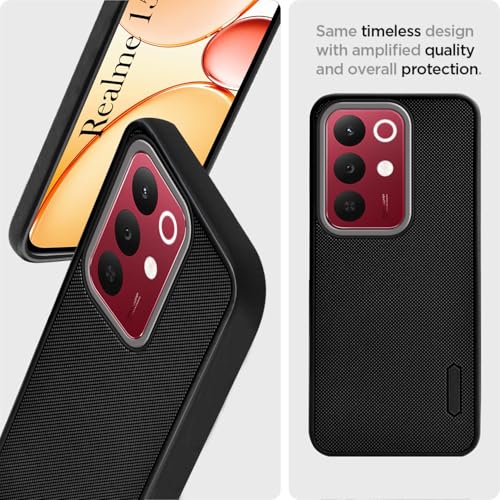 Image of Jkobi Rubberised Back Cover Case for Realme 15X (Textured Grip Design | Micro-Fiber Cloth Inside | Slim and Light Weight | Soft Touch and Feel)
