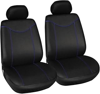 Wakauto 9 Peças De Capas Automotivas Capas Universais Capas Traseiras Protetor De Assento Protetor Automotivo Capas Dianteiras De Automóveis Capas De Suv Capas Pretas Capas De