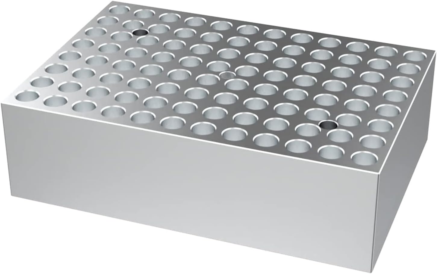 Dual Module Lab Dry Bath, 100℃ Heating Metal Bath, Replaceable Aluminum Thermal Blocks, 5s-24h Timing, 9 Program Setups, Use Both Modules at The Same Time