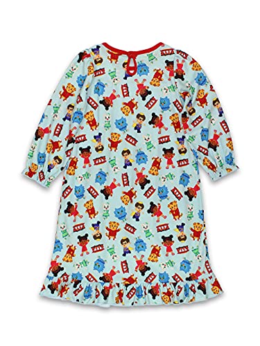 Daniel Tiger's Neighborhood Toddler Girls Granny Gown Nightgown (3T, Blue)2