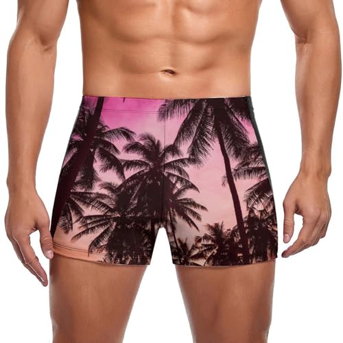 Short de bain palmier homme pour vos journées farniente à la plage
