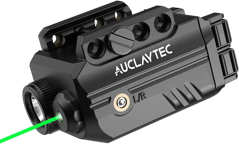 AUCLAYTEC Pistol Light Laser Combo with USBC Charging, 500