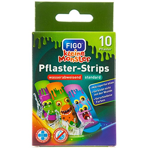 Figo Parches infantiles 'Kleine Monster' (1 x 10 unidades)