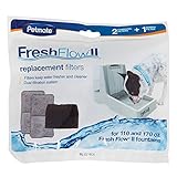 Petmate Fresh Flow II Purifying Pet Fountain Replacement Filters, Pack of 3 Filters