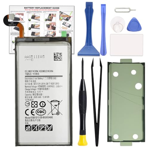 Image of GREEN FUSION Compatible with Samsung Galaxy S8 Plus All Model Battery Replacement EB-BG955ABA with Instruction & Toolkit SM-G955F, SM-G955FD, SM-G955W, SM-G955A