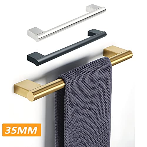Toallero de 35 cm de acero inoxidable SUS304 negro mate para baño y cocina 3