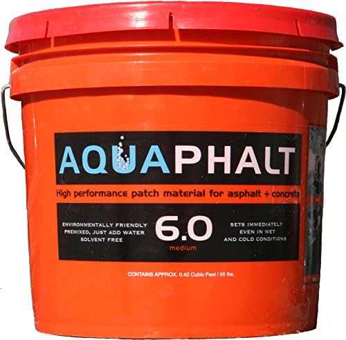 6.0 Permanent Asphalt Repair for potholes, driveways, and roads - Bucket