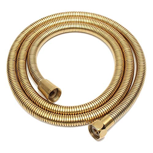 Tuyau de douche spirale flexible 1,5m acier inoxydable haute pression