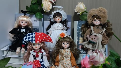 Image of 1 /6 Bjd Doll Ball Jointed Doll Blythe Doll Smart Doll with Clothes Anime Doll Bjd Dolls Myou Doll Kawaii Dolls (Huhu)