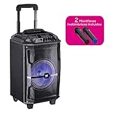 Llévatelo a cualquier lugar, puedas llevar tu música allá donde vayas; se pueden transportar fácilmente, cuentan con ruedas y con un asa retráctil para desplazarte con ellos cómodamente