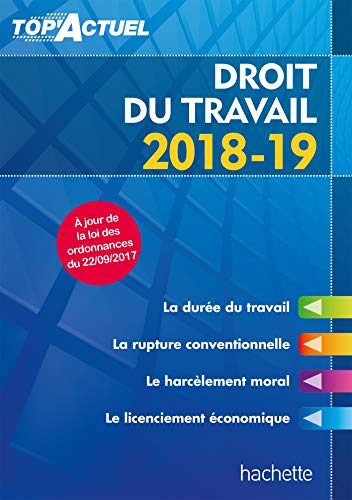 Télécharger Top'Actuel Droit Du Travail 2018-2019 Livre eBook France