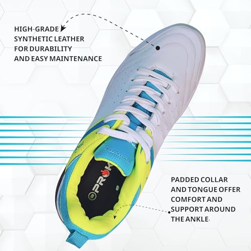 Image of Prokick Revolt Cricket Shoes with Rubber Studs | Lightweight & Durable | All-Round Cricket Footwear for Turf and Hard Ground