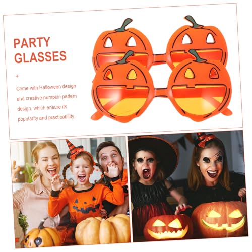 Lunettes citrouille Halloween légères VICASKY lot de 10 durables