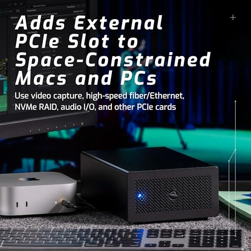 Solution d'extension PCIe externe Thunderbolt 5 OWC Mercury Helios 5S hub USB-C 80 Go - 2
