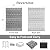 Anidaroel Outdoor Rug 5'x8' Waterproof for Patio Decor, Reversible Plastic Straw Outdoor Area Rug, Stain & UV Resistant RV Camping Mat for Porch, Balcony, Pool Deck, Backyard, Gray&White
