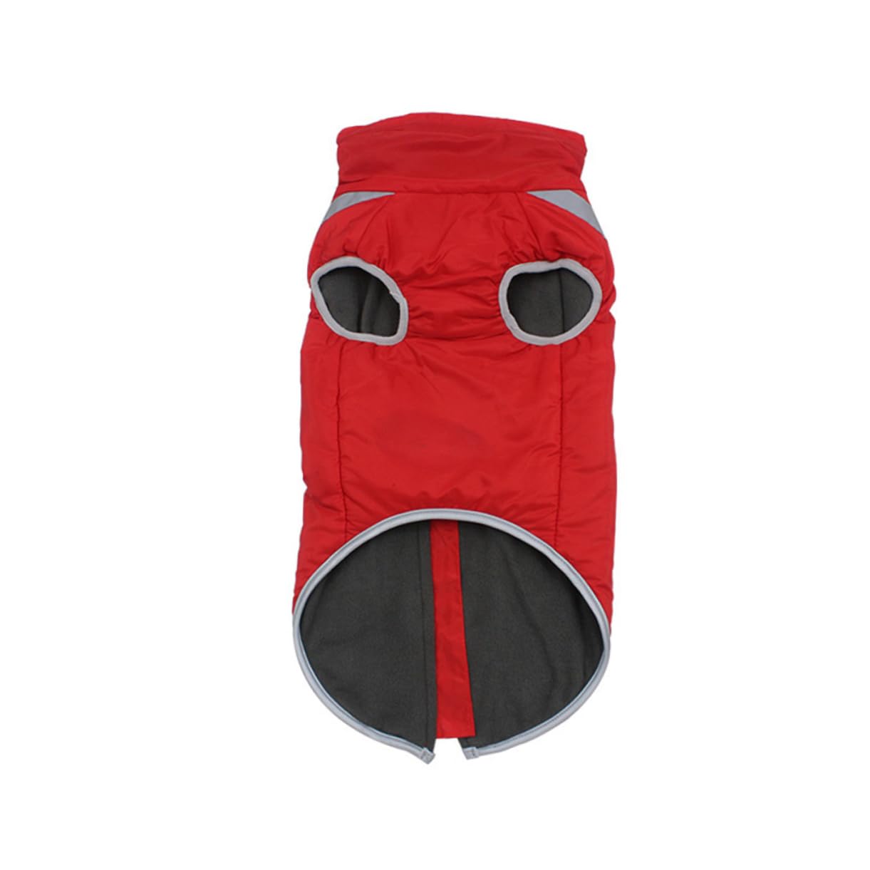 Manteau chaud réfléchissant pour chien vêtement imperméable rouge taille 6XL