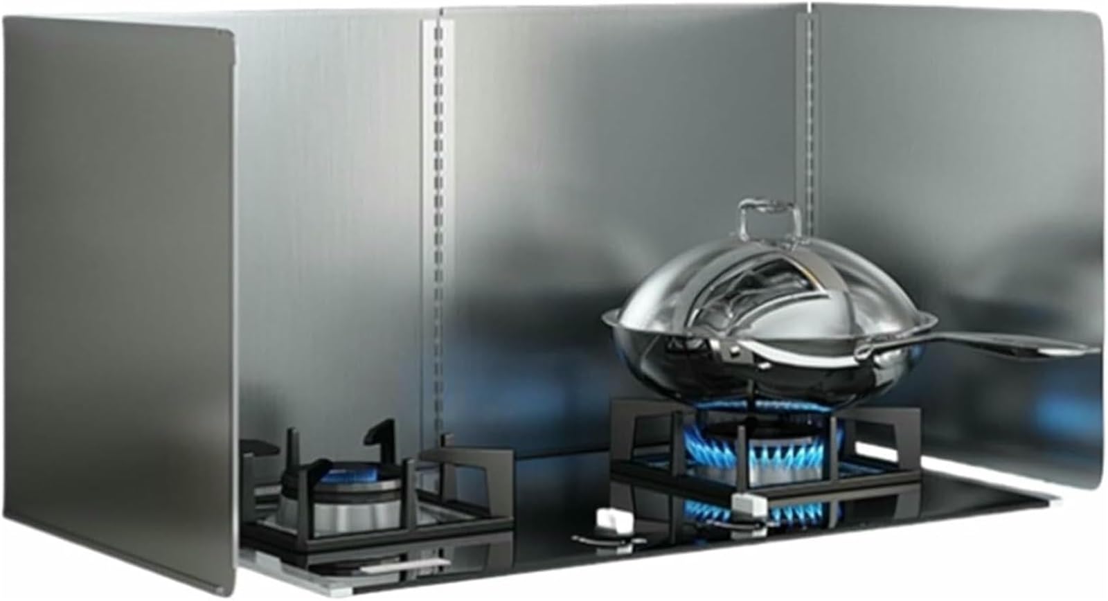 Protection anti-graisses de cuisine pliable pour plaques et plans de travail