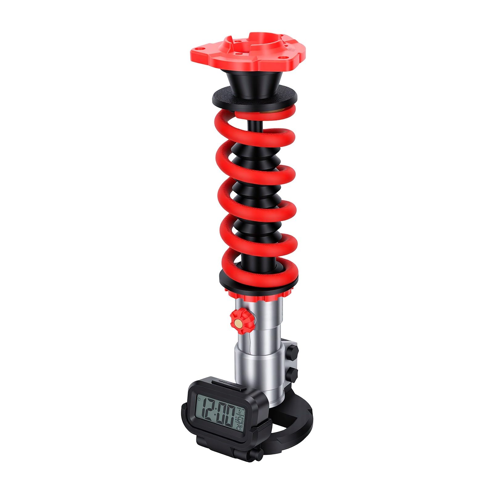 Sxhlseller Lampe de Table Amortisseur avec Horloge Numérique