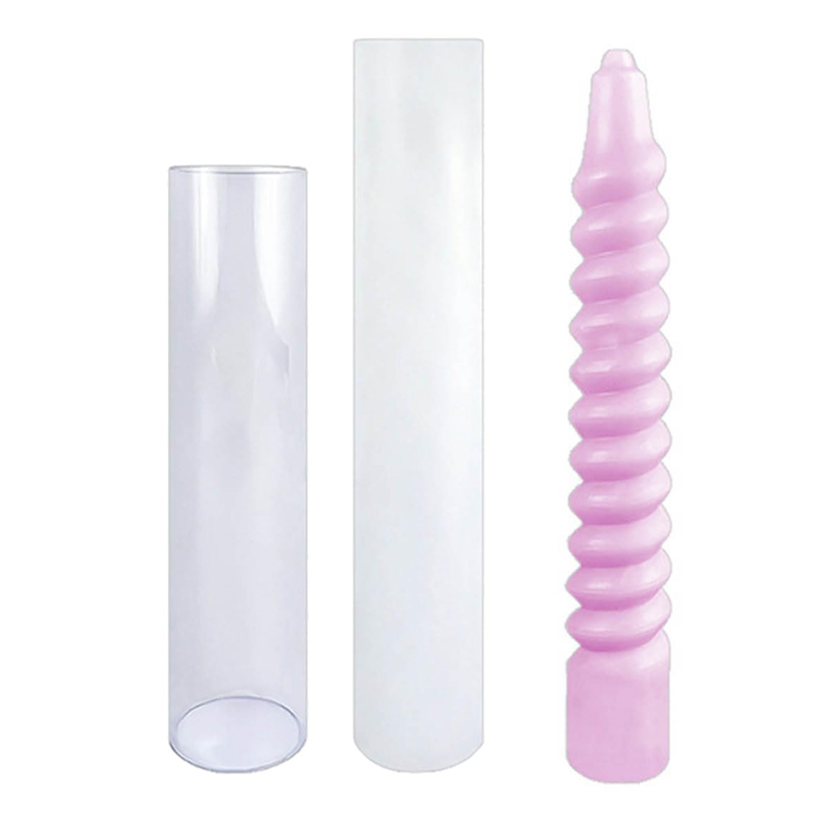 Alksubbm Resin Casting Molds 3D Silicone Spirals Molds Silicone Mold Handicrafts for Making