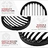 Motorcycle 5.75 Headlight Grill Cover Fit For Harley Sportster XL883 XL1200 Iron 883 48 Super Low Custom XL1200C Models Roadster Custom Nightster 2004-2022