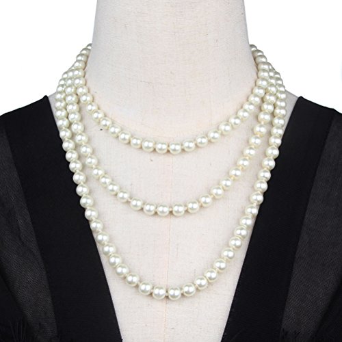 BundleMall 1920s Accessoires Thema Kostuum Mardi Gras Party Prop Toevoegingen aan Flapper Jurk (set 1) - Image 6