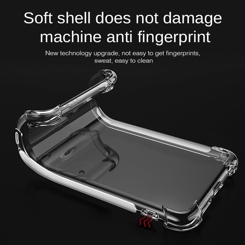 Image of Case Creation Brand - Mobile Cover for Vivo IQOO Z9 (Soft & Flexible Back Case), Transparent