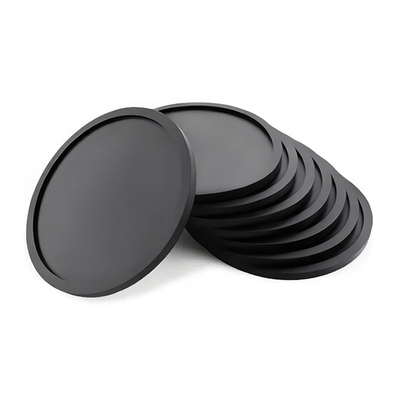 Insulated Coasters 10Pcs Silicone Coasters Set 10cm Round Heat Resistant Tea Cup Mat Nonslip Drink Coffee Mug Glass Beverage Holder Pad for Drinks Coffee Pads Beer Home Office