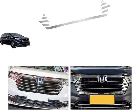 Amazon Kutook オデッセイrc4 オデッセイe Hevアブソルート フロントロアガーニッシュ グリルトリム ガーニッシュ 車 バイク