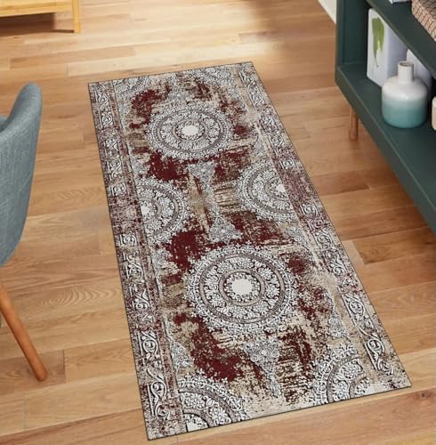 Alfombra antideslizante lavable para pasillo largo de hogar 2