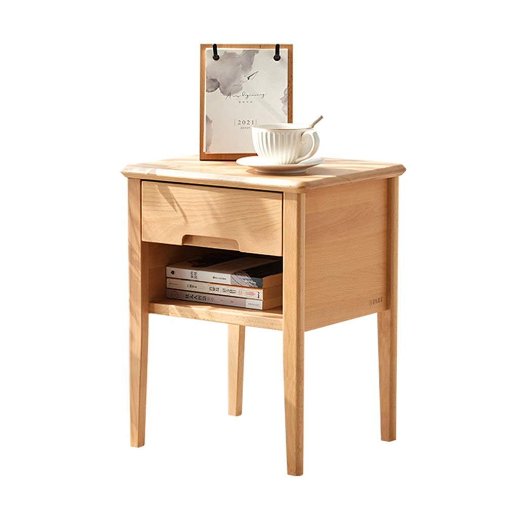 Table de chevet avec grand tiroir pour optimiser l'espace de nuit