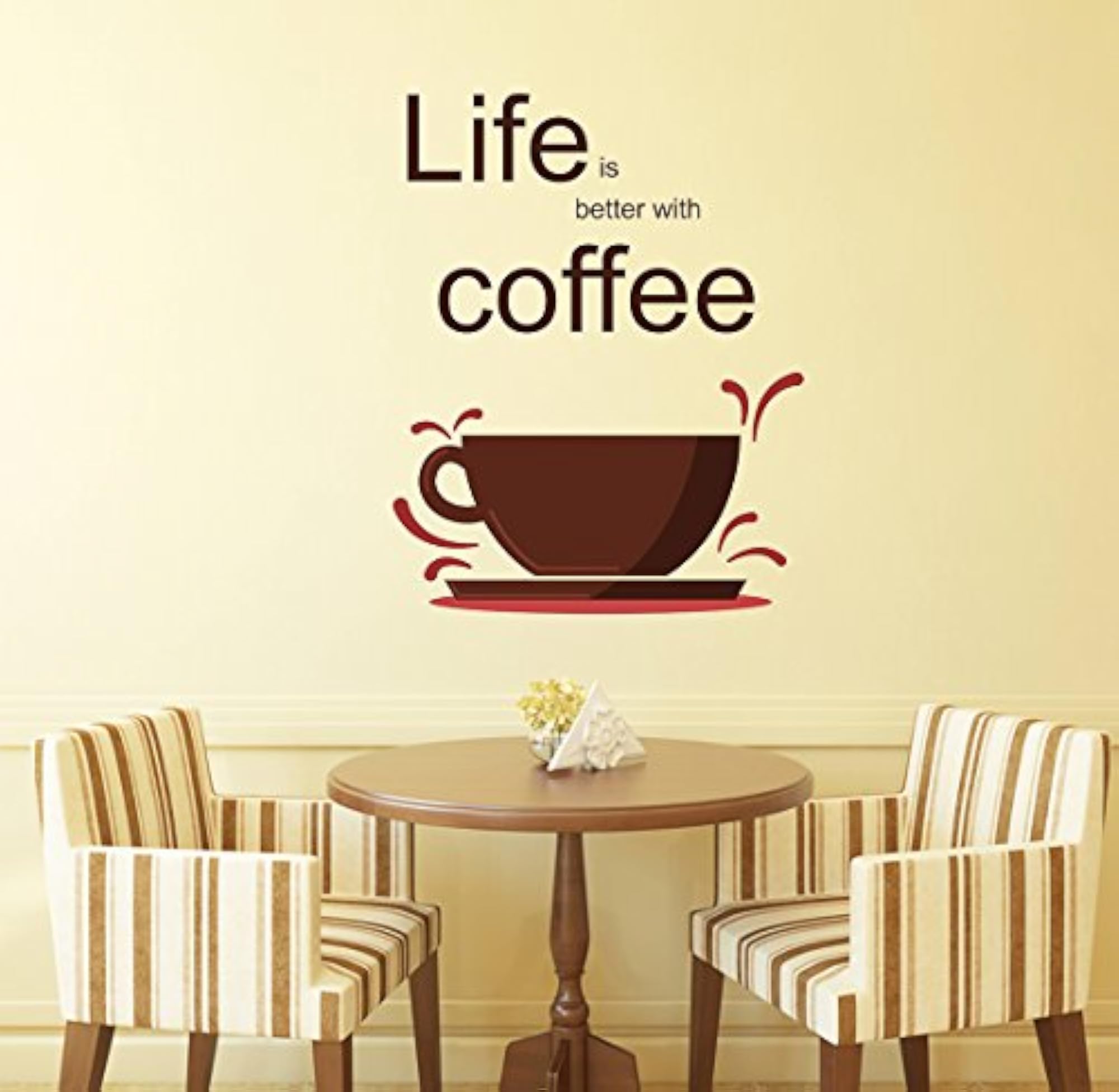 Coffee Wall Sticker Vinyl Decor