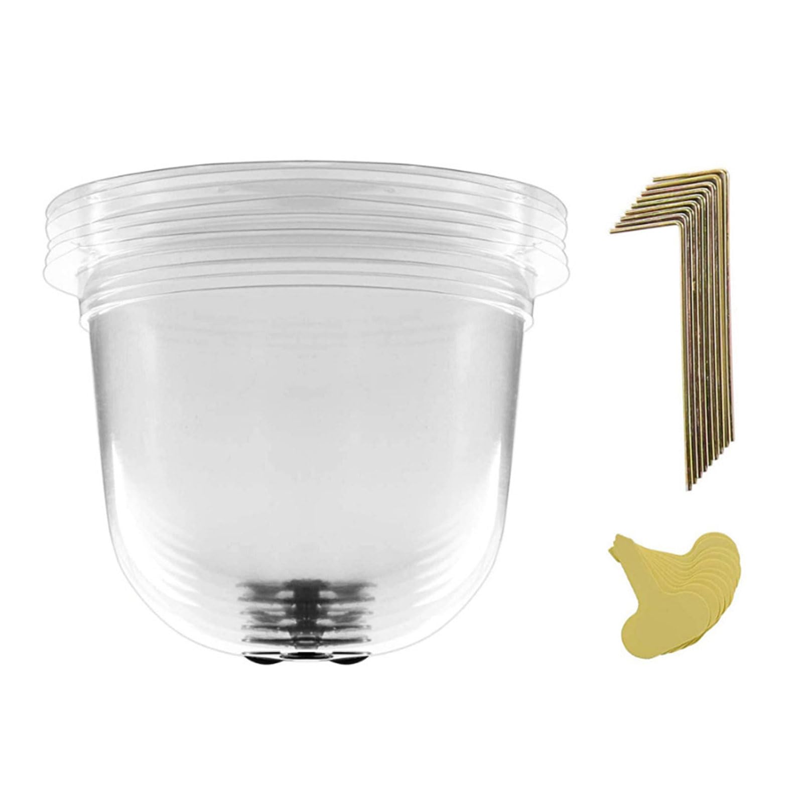 Cloche de jardin en forme de dôme pour plantes et humidité réutilisable