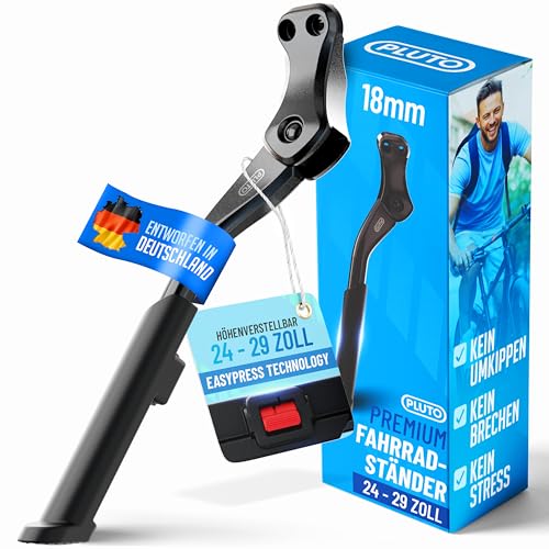 PLUTO Fahrradständer 24–29 Zoll – Höhenverstellbarer...