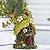 AIINY Garden Decor Outdoor Solar Statues, 9.4Inch Resin Fairy Garden Solar Lights Birthday Gifts for Women Yard Decorations, Gardening Gifts for Patio, Balcony, Porch Decor
