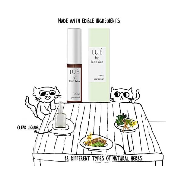 LUE-By-Jean-Seo-Clear-Spot-Treatment Lue by Jean Seo Clear Spot Control, Acne Treatment, Organic and Non-GMO Ingredients, All Skin Types