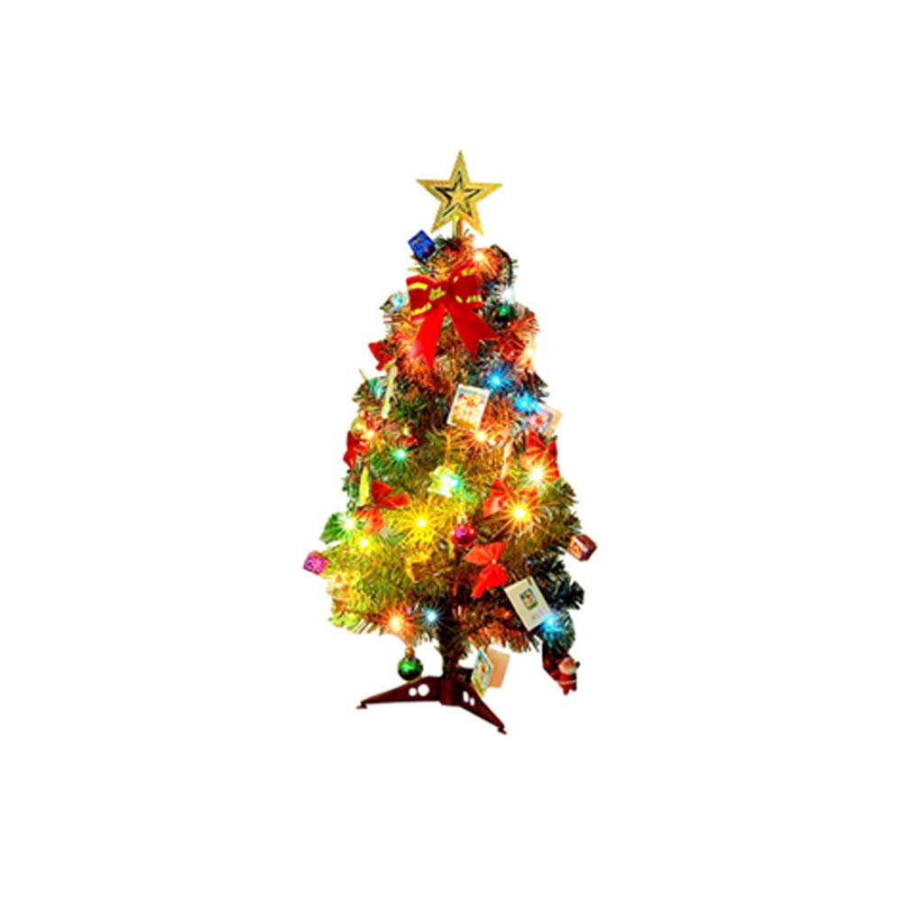 Moorle 30 cm tafelkerstboom, mini-kerstboom, kunstkerstboom met led, mini- dennenboom voor tafel, kerstboom, kleine verlichte kunstkerstboom, ornamenten Moorle 30 cm tafelkerstboom, mini-kerstboom, kunstkerstboom met led, mini- dennenboom voor tafel, kerstboom, kleine verlichte kunstkerstboom, ornamenten