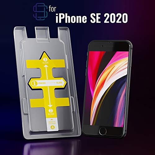Defenslim Iphone Se 3 / Se 2 (2022/2020) Screen Protector [2-Pack] With Easy Auto-Align Install Kit - Tempered Glass For Iphone Se 3Rd & 2Nd Generation (4,7") - New Glass With Your Next Phone #TOP2