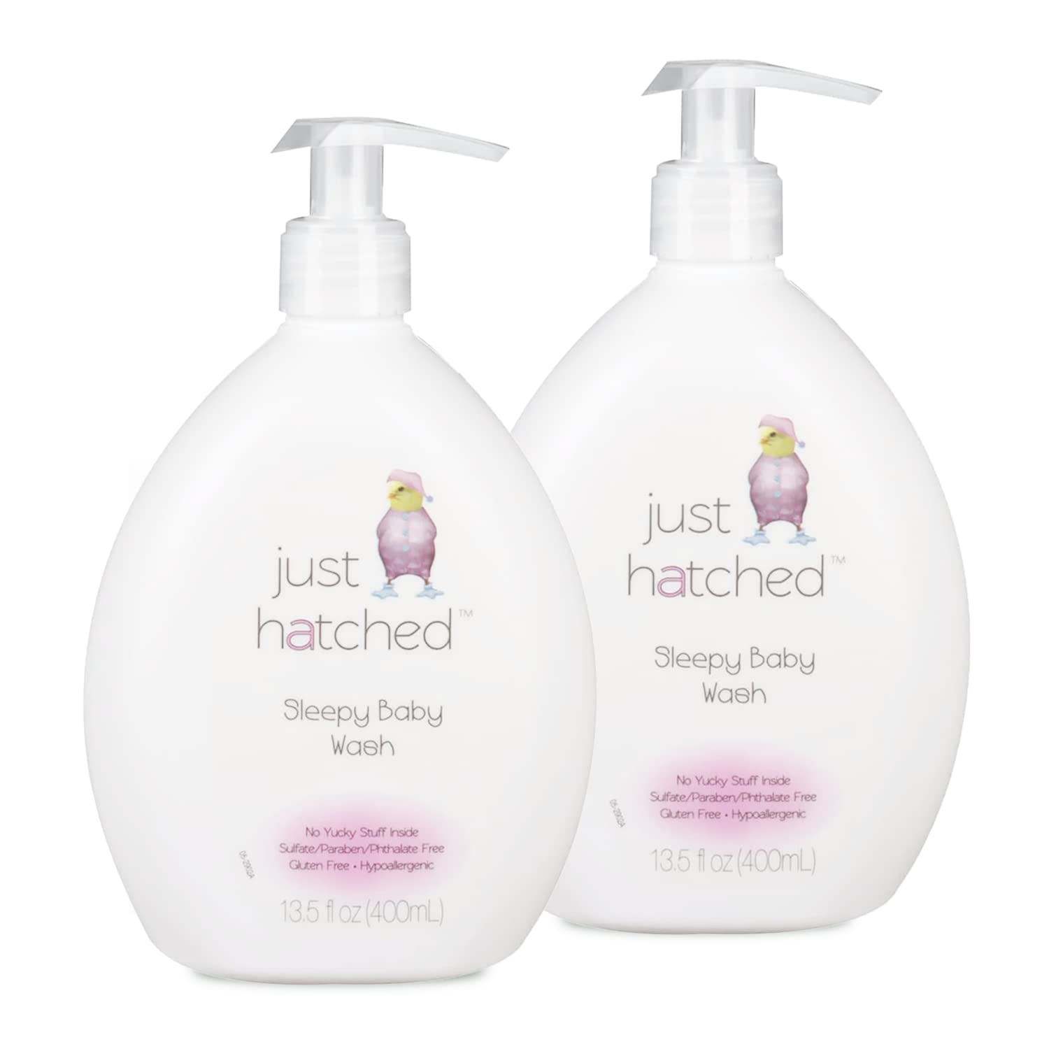 Sleepy Baby Wash Multi-Pack - Relaxing Bath + Body, Snuggly Yummy Fragrance, w/Essential Oils, Calming, Hypoallergenic, No Yucky Stuff & Harsh Ingredients, 13.5 fl oz (2 Pack)