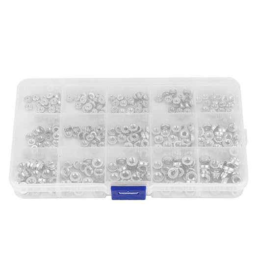 Herramientas de fijación con tuercas push rivet 300 piezas miniatura 6
