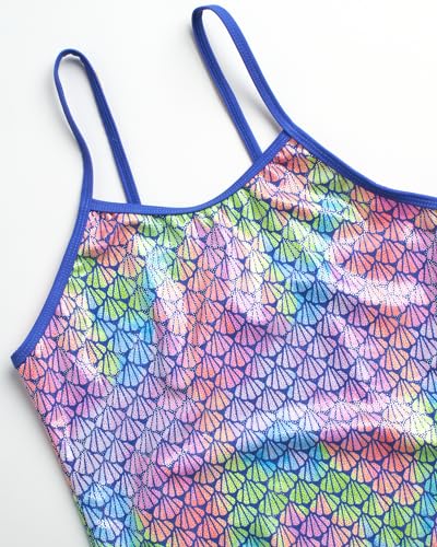 Limited Too Girls' Bathing Suit Set - One Piece Swimsuit and Mesh Wrap Skirt - UPF 50+ Swimwear Set for Girls (7-16)3