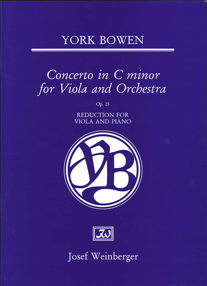 Bowen: Viola Concerto in C Minor (Viola & Piano)
