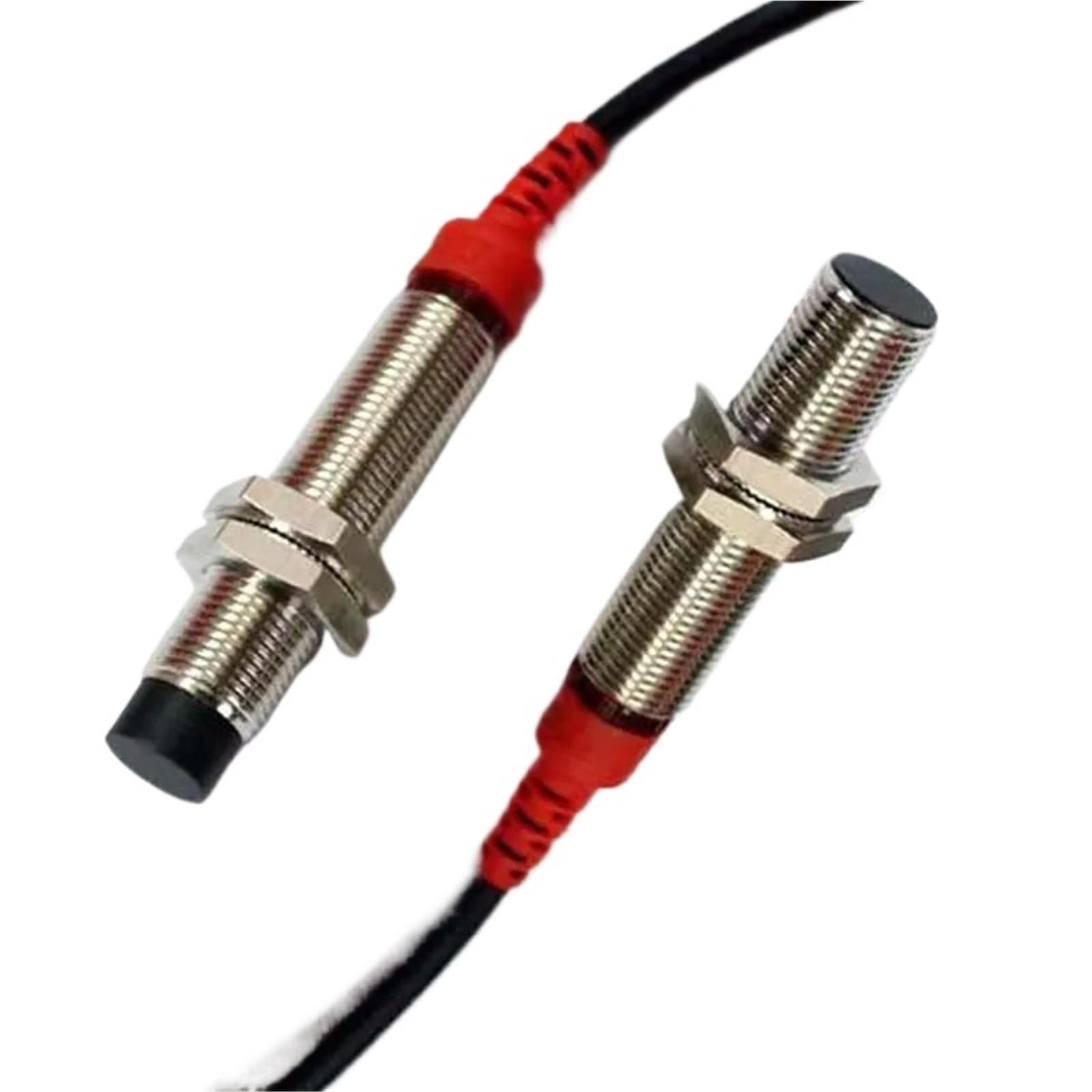 Indukcyjny przełącznik proximity czujnik M8, M12, M18, M30, PNP, bez wykrywania, odległość 1 do 15 mm, 6-36 VDC, z kablem 2 m (M12 4 mm PNP NO)