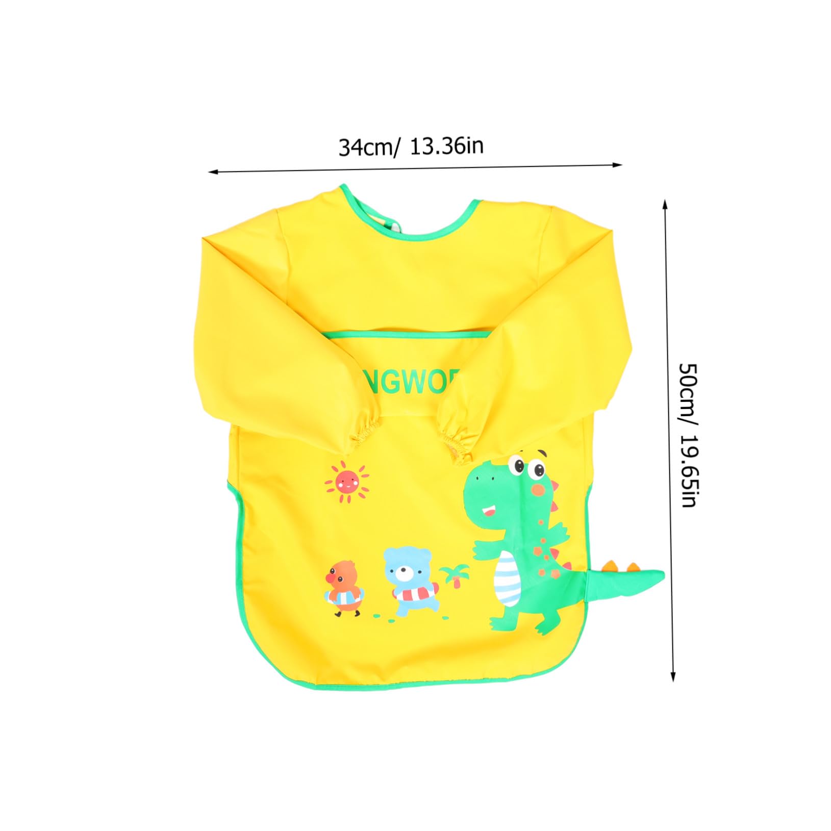 ifundom 2 Stück Kinderschürze Baby Herbst Und Winter Sprühfarbe Polyester