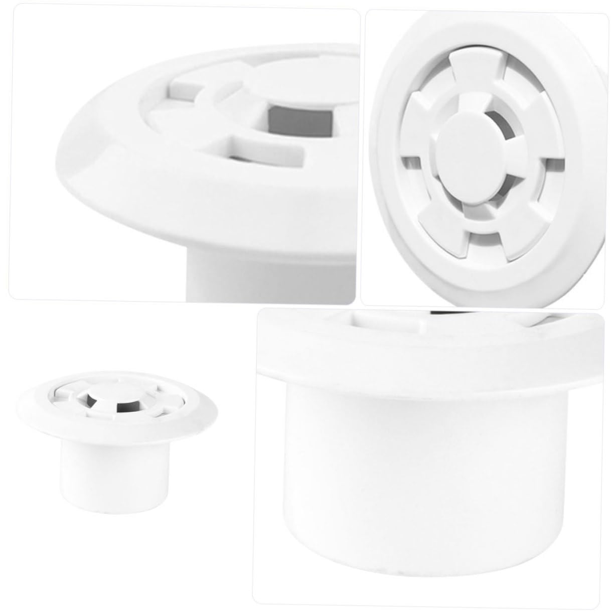 BESPORTBLE 5 Piezas Salida de Entrada de Agua de la Piscina y Filtro Cubierta de Drenaje colador Cubierta de desagüe del Piso de la Piscina desagüe de Accesorios de Piscina SPA
