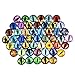 DROLE 100Pcs 25mm Glass Cabochons Evil Dragon Snake Doll Eye Covered Flatback Dome Cabochon Fit 25mm Jewelry Blanks